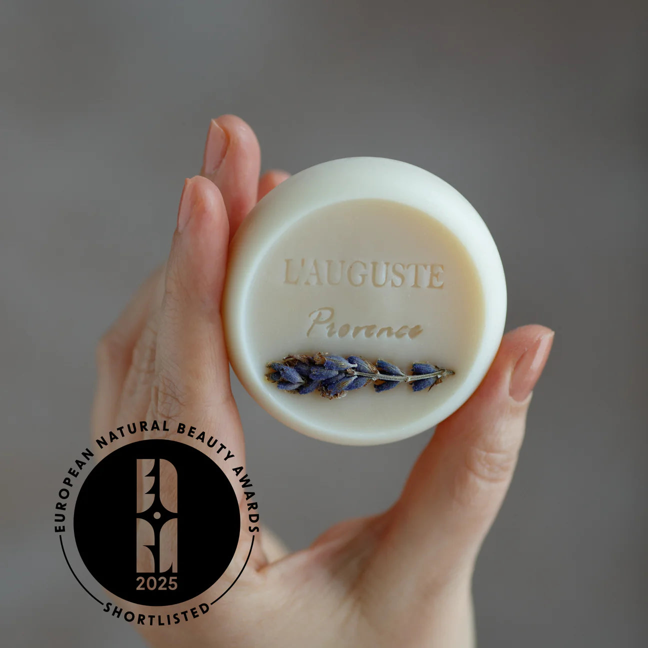 Organic Fleur de Lavande Soap with matching gift box.