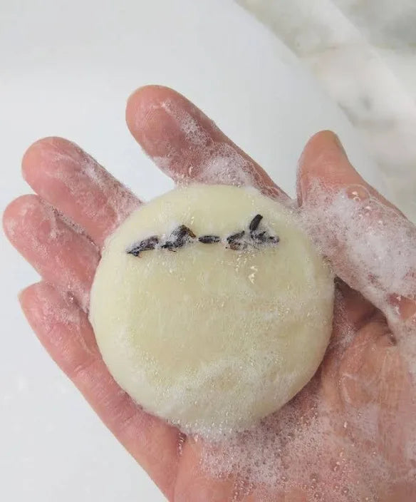 Organic Fleur de Lavande Soap with matching gift box.