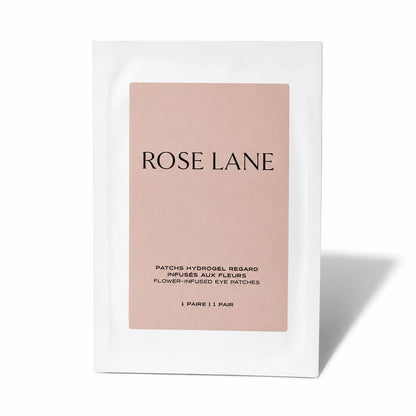 Flower-Infused Eye Patches
