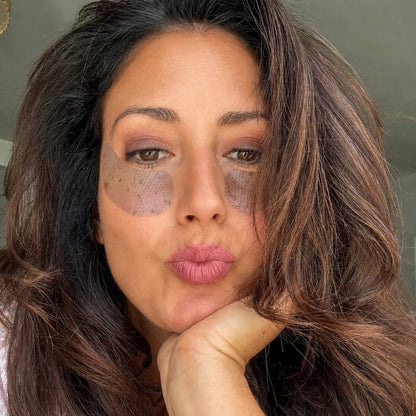 Flower-Infused Eye Patches