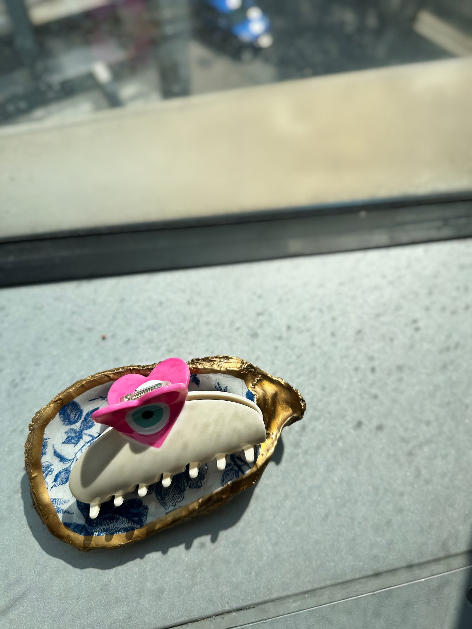 Angel Eye Hair Claw Clip