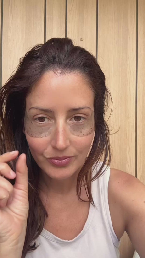 Flower-Infused Eye Patches