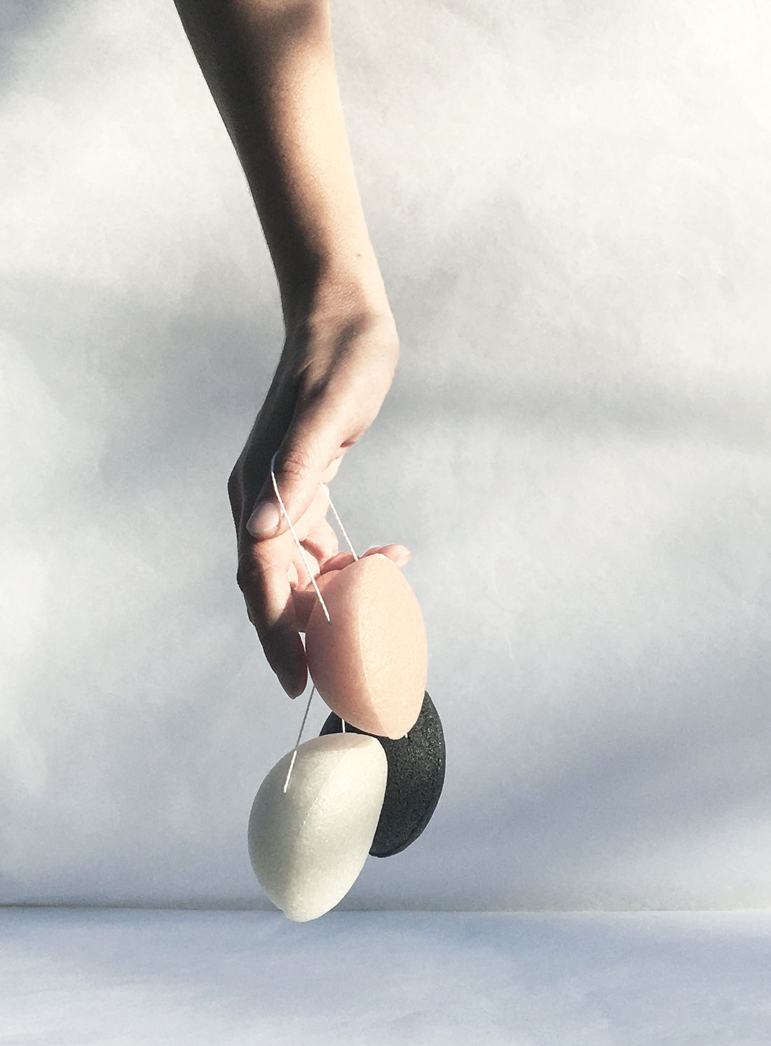 Konjac Sponge in Pink Clay