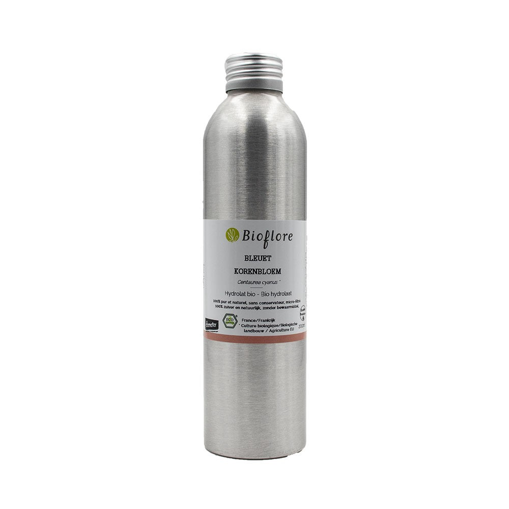 Organic Bleuet Hydrolat with spray nozzle
