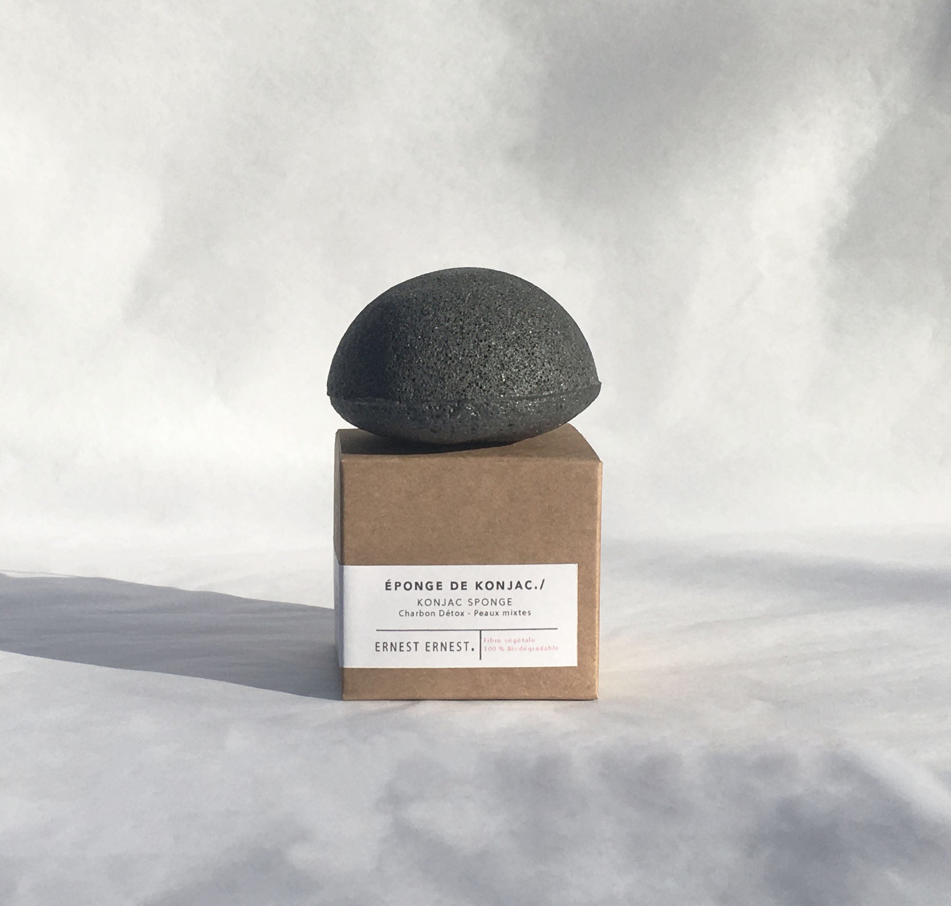 Konjac Sponge Noir